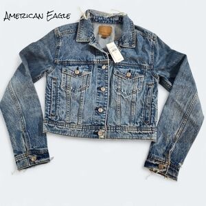 American Eagle Denim Jacket Womens Small